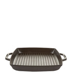 Staub square double handle grill pan 33cm - British product