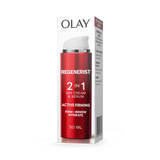 Holland & Barrett Olay Regenerist Day Face Cream & Serum 2in1 Anti-Wrinkle Active Firming Moisturiser 50ml- Buy online at McGrocer