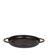 Harrods Staub Pure Cast Iron Grill Pan (26cm)- Buy online at McGrocer