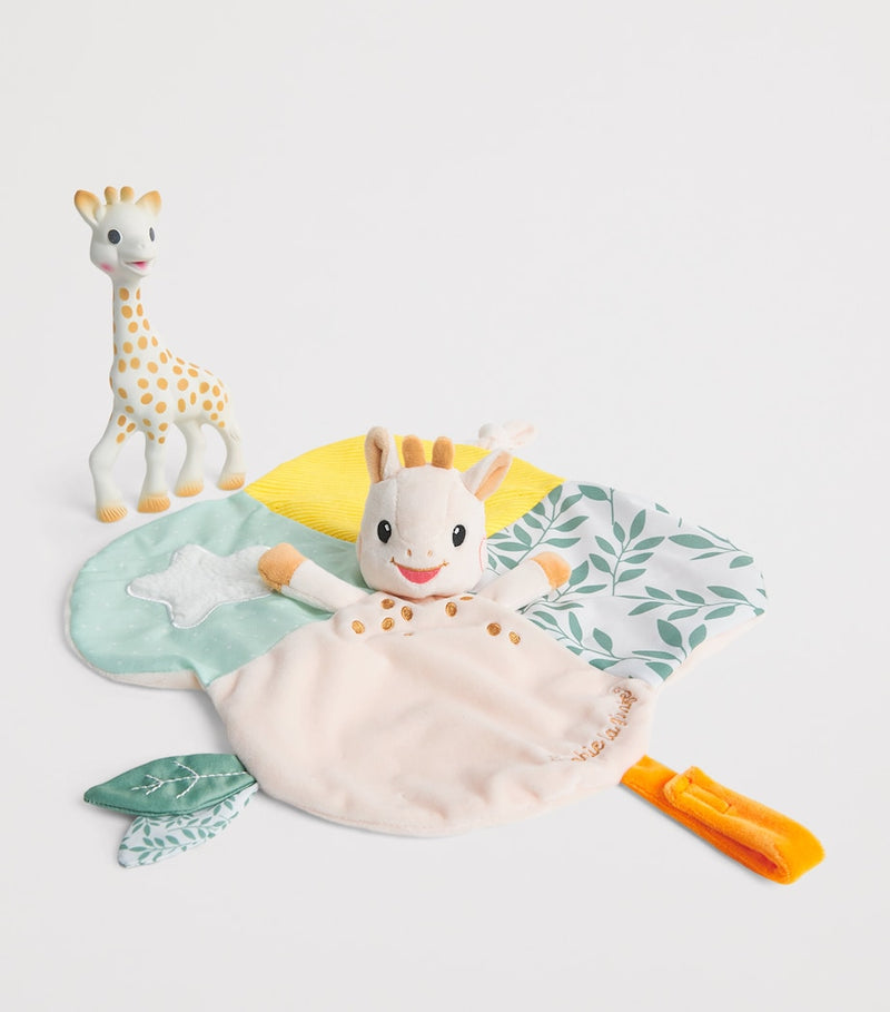 Sophie La Girafe Sophiesticated Swaddle Set gift box - British product