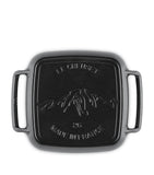 Le Creuset cast iron square BBQ grill 26cm, UK version