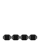 Le Creuset cast iron rectangular mini bakers set of 4, 300ml each, UK version