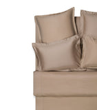 Hamam organic cotton sateen Oxford pillowcase 50cm x 70cm (British brand)