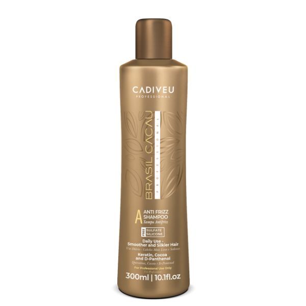 CADIVEU anti frizz sulfate-free shampoo 300ml - British product