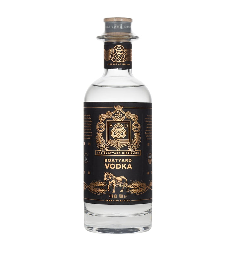 Boatyard Distillery unfiltered vodka 70cl - British product