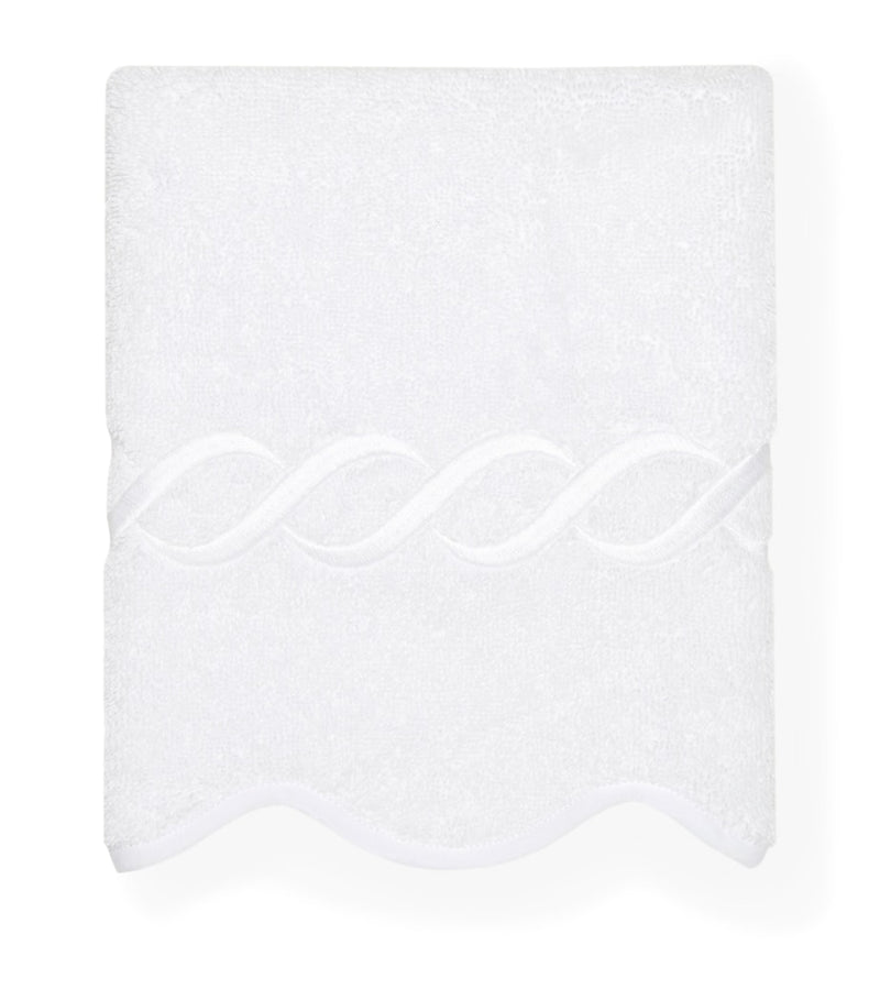 Pratesi cotton face cloth 30cm x 30cm, imported from the UK