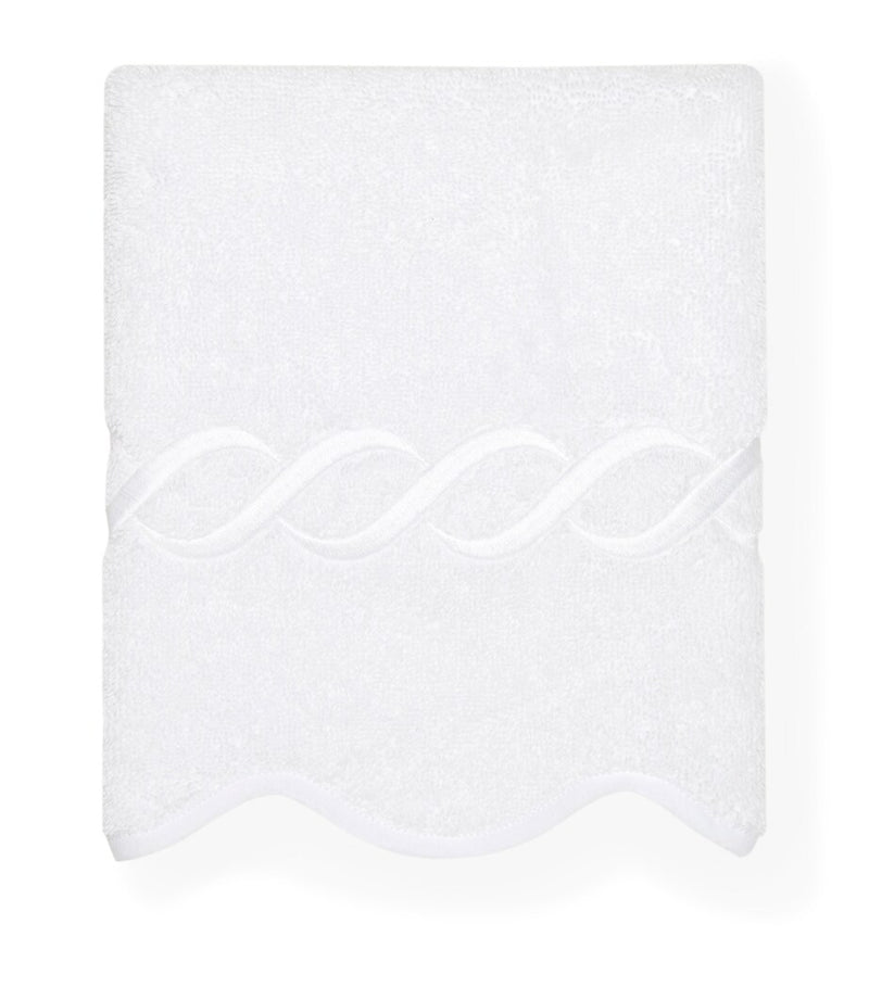 Pratesi cotton face cloth 30cm x 30cm, imported from the UK