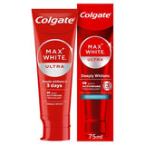 Superdrug Colgate Max Ultra Fresh Pearls Whitening Toothpaste 75ml- Buy online at McGrocer