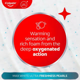 Colgate Max Ultra Fresh Pearls Whitening Toothpaste 75ml - British product