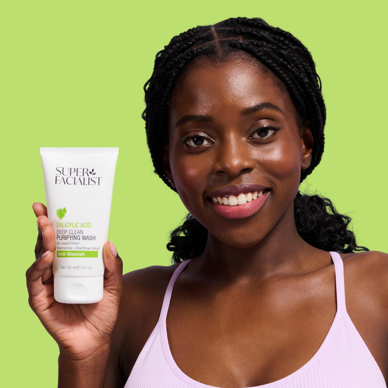 Super Facialist cleansing wash salicylic acid 150ml (British brand)