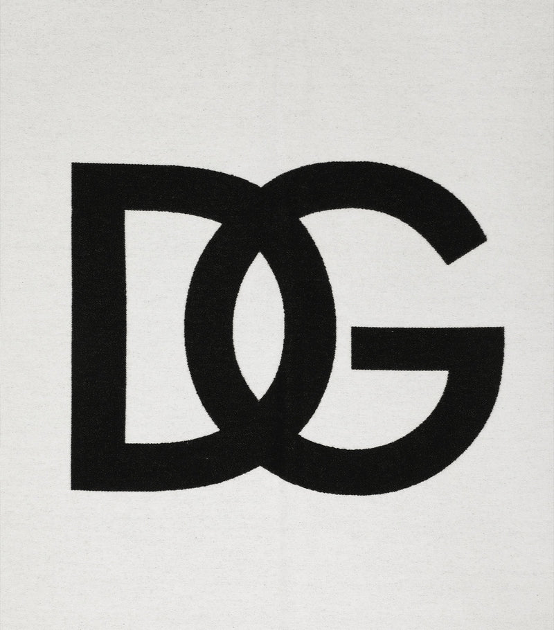 Dolce&Gabbana cotton logo throw 133cm x 173cm - British product