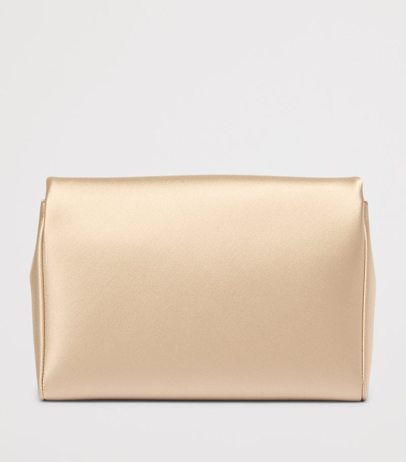 Max Mara satin clutch bag, imported from the UK
