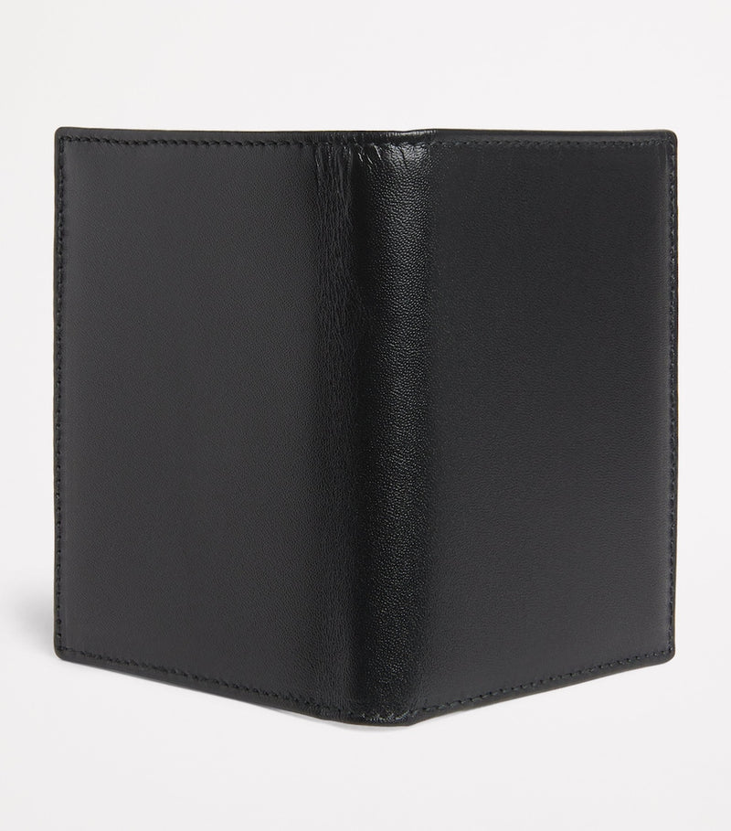 Comme Des Garçons leather wallet with card slots (British brand)