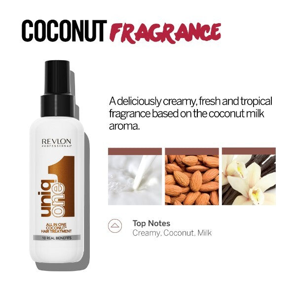 Revlon Professional Uniqone Coconut Hair Treatment 150ml, imported from the UK