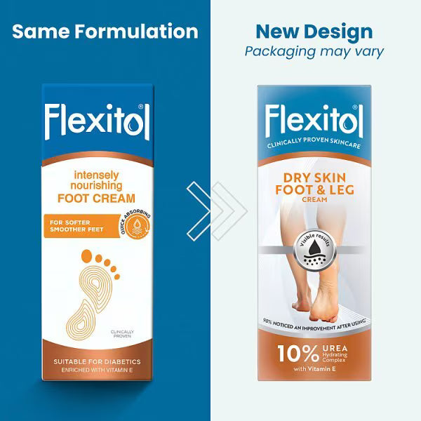 Flexitol Intensely Nourishing Foot Cream 145g - British product
