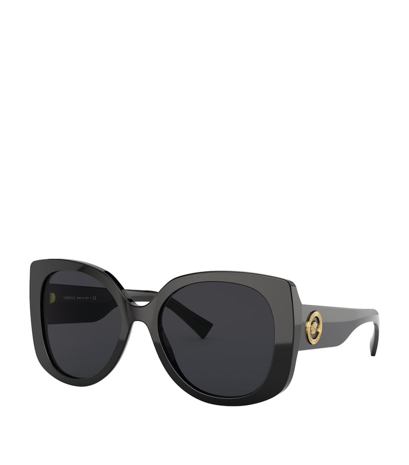 Versace Rectangular Medusa sunglasses, imported from the UK