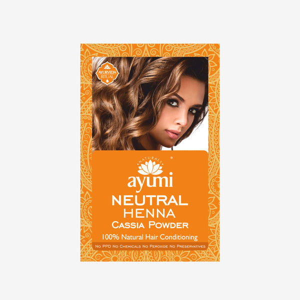 Ayumi Pure Neutral Henna Powder Cassia 100g - British product