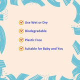 Aqua Wipes Dry Baby Wipes 80 Pack - British product