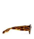 Alaïa speckled oval sunglasses (British brand)