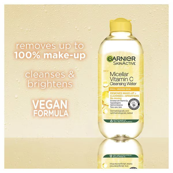 Garnier Micellar Water with Vitamin C 400ml, UK version