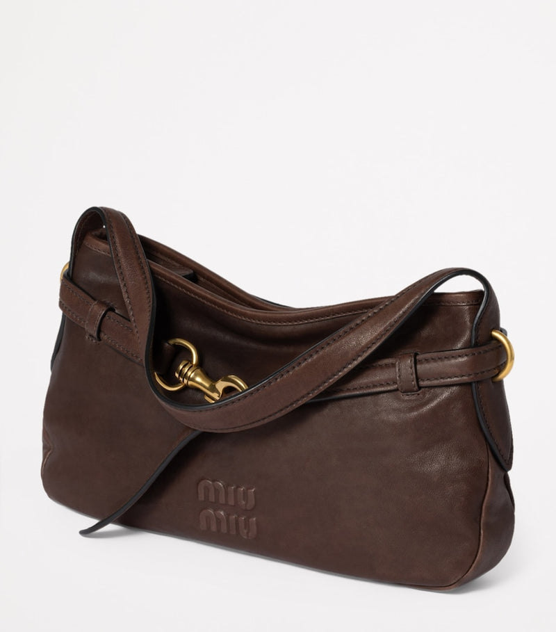 Miu Miu Aventure shoulder bag nappa leather H33cm (British brand)