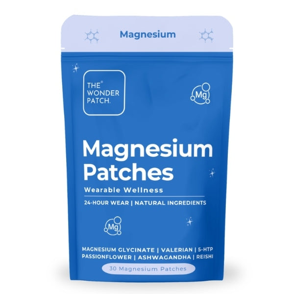 The Wonder Patch 30 magnesium patches (British brand)