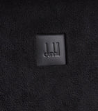 Dunhill leather 3-piece watch box with brass hardware - British product