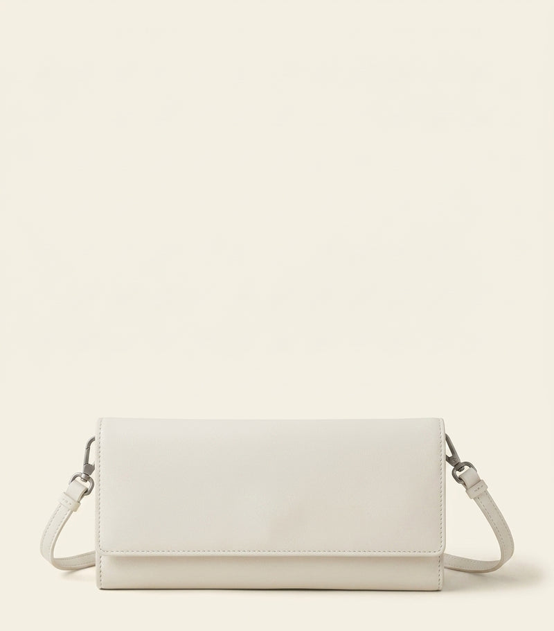 Prada leather wallet with shoulder strap - British product