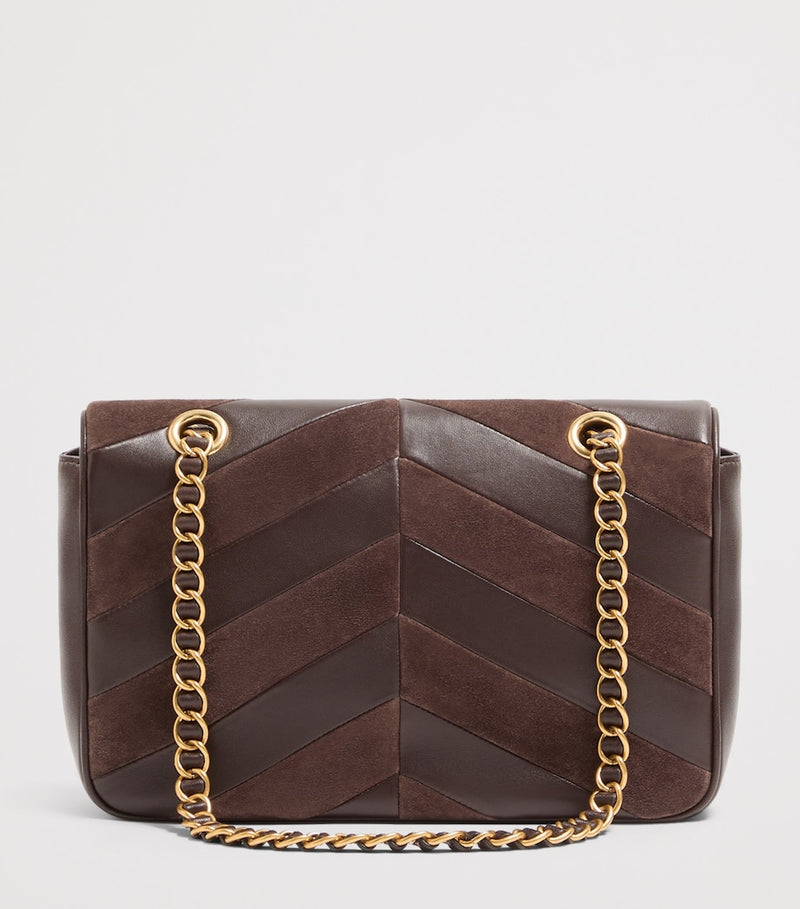 Valentino Garavani lambskin chevron shoulder bag medium, UK version