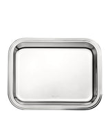 Harrods Christofle Silver-Plated Albi Serving Tray 26cm x 20cm- Buy online at McGrocer