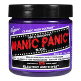 Superdrug Manic Panic High Voltage Electric Amethyst Semi Permanent Hair Dye 118ml- Buy online at McGrocer