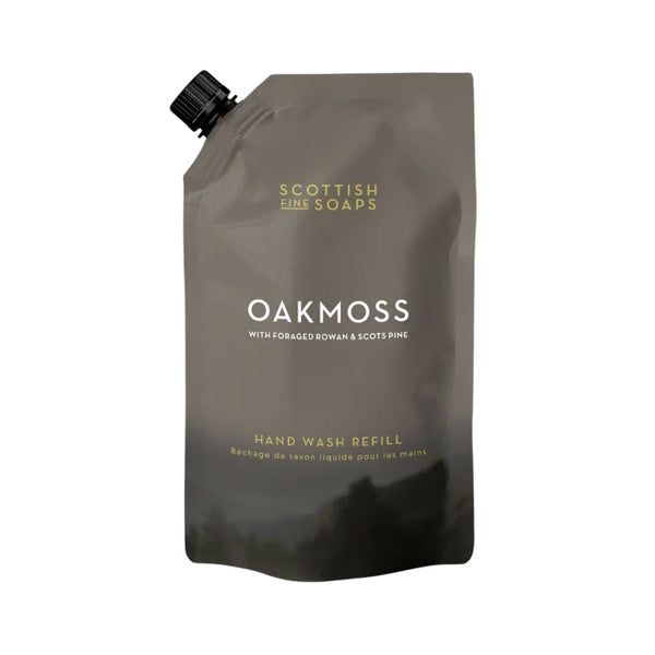 Scottish Fine Soaps Oakmoss Hand Wash Refill 1.2L (British brand)