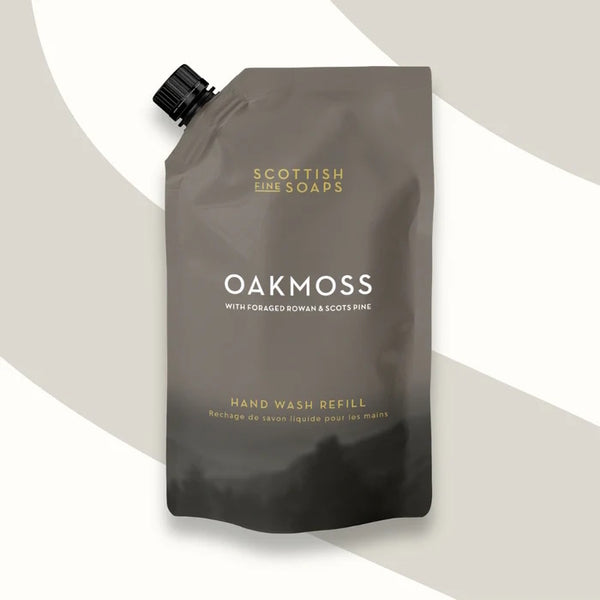 Scottish Fine Soaps Oakmoss Hand Wash Refill 1.2L (British brand)