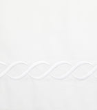 Egyptian Cotton King Duvet Cover with Braid Embroidery, 230cm x 220cm