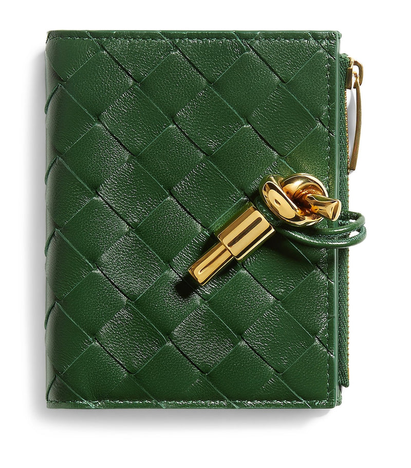 Bottega Veneta Intrecciato bifold wallet Italian leather - British product