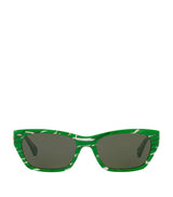 Harrods Bottega Veneta Rectangular Sunglasses- Buy online at McGrocer