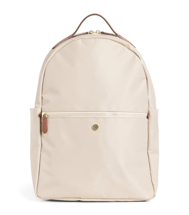 Harrods nylon backpack with gold-plated hardware, UK version
