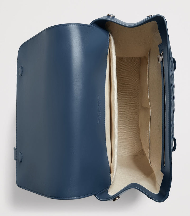 Bottega Veneta Intrecciato leather backpack 39cm, imported from the UK