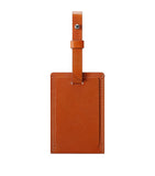 Carl Friedrik leather luggage tag - British product