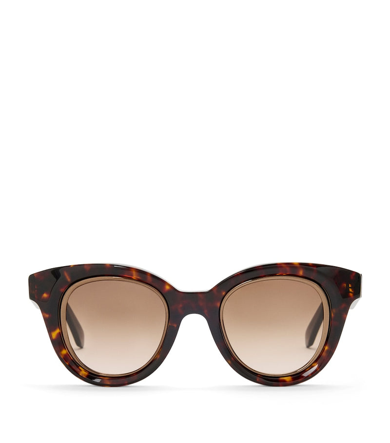 LOEWE Mini Anagram Butterfly sunglasses in acetate, UK version