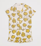 Stella McCartney Kids organic cotton-linen printed shorts 3-36 months (British brand)