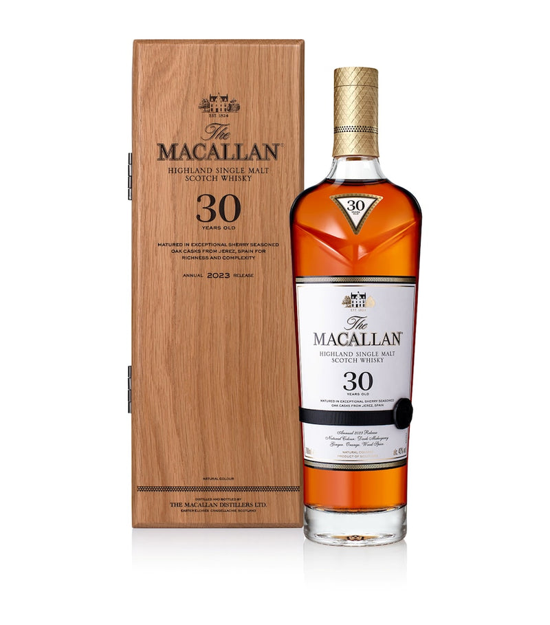 The Macallan 30-Year-Old Sherry Cask Whisky 70cl (British brand)