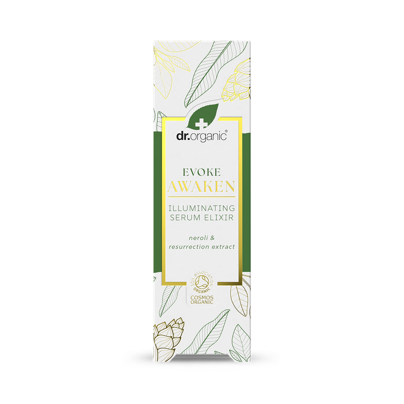 Dr Organic Evoke Awaken Day Elixir 30ml, imported from the UK