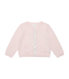 Marie-Chantal cotton-cashmere Casey baby cardigan 3-24 months, imported from the UK