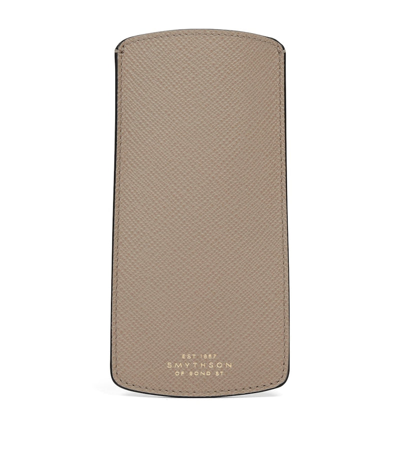 Smythson Panama leather glasses case, UK version