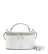 Harrods Valentino Garavani Mini Leather Vanity Case Top-Handle Bag- Buy online at McGrocer