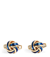 Harrods Deakin & Francis White Gold Knot Cufflinks- Buy online at McGrocer