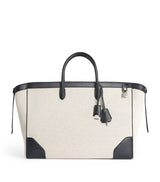 Harrods Dunhill Cotton Canvas Century 45 Tote Bag- Buy online at McGrocer