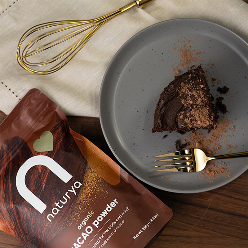Naturya Organic Cacao Powder chocolate 250g, UK version