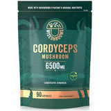 Superdrug Wiseshrooms Cordyceps 2000mg Mushroom Supplement - 90 Vegan Capsules- Buy online at McGrocer